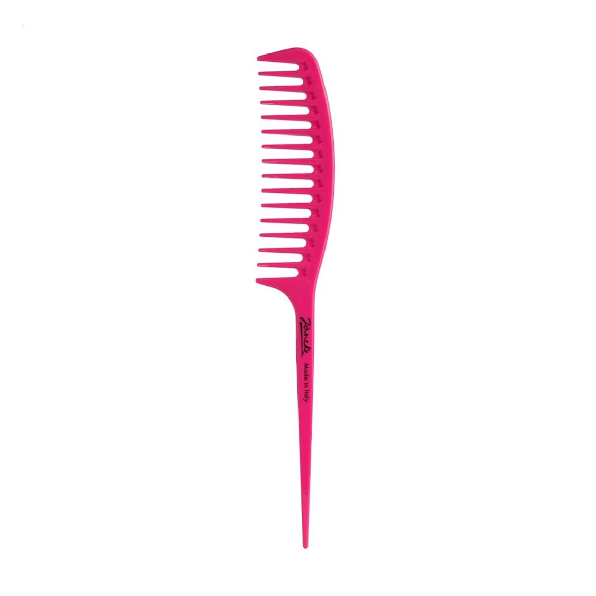 Гребінець для волосся Janeke Fashioncomb Pink Neon